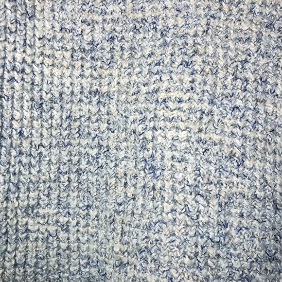 Free People Turtleneck Sweater Baby Blue Medium - Picture 4 of 8